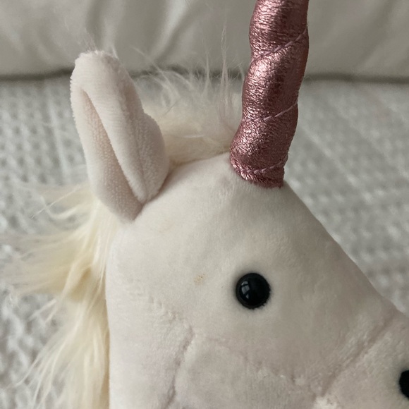 Jellycat Dancing Darcy Ballerina Tutu White Unicorn Plush Stuffed Animal Retired - Picture 10 of 12